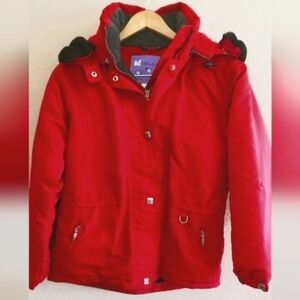 Couloir women red jacket/coat size 16